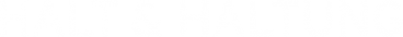 Halt & Haltung Logo